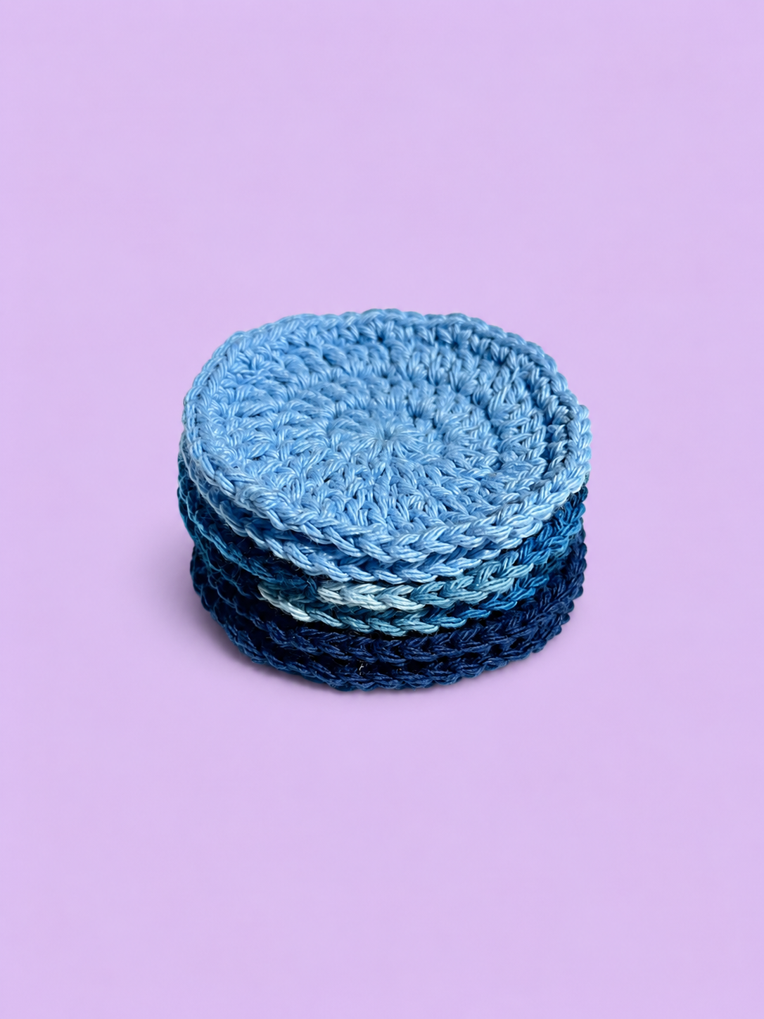 Shades of Blue Coaster Set